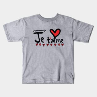 JE T'AIME Kids T-Shirt